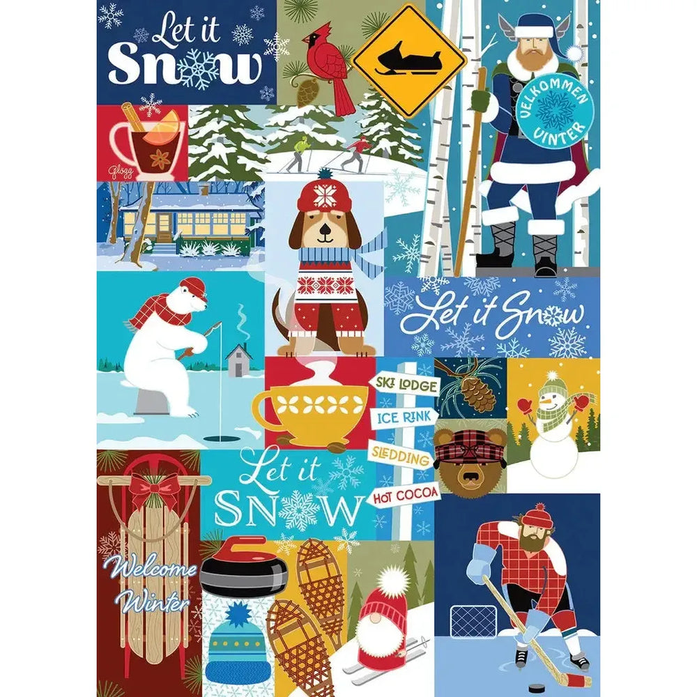 Let it Snow "Something's Amiss!" 1000 Piece Jigsaw Puzzle PuzzleTwist (ONLINE ORDER ONLY)