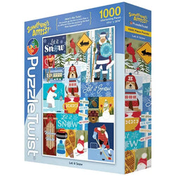 Let it Snow "Something's Amiss!" 1000 Piece Jigsaw Puzzle PuzzleTwist (ONLINE ORDER ONLY)
