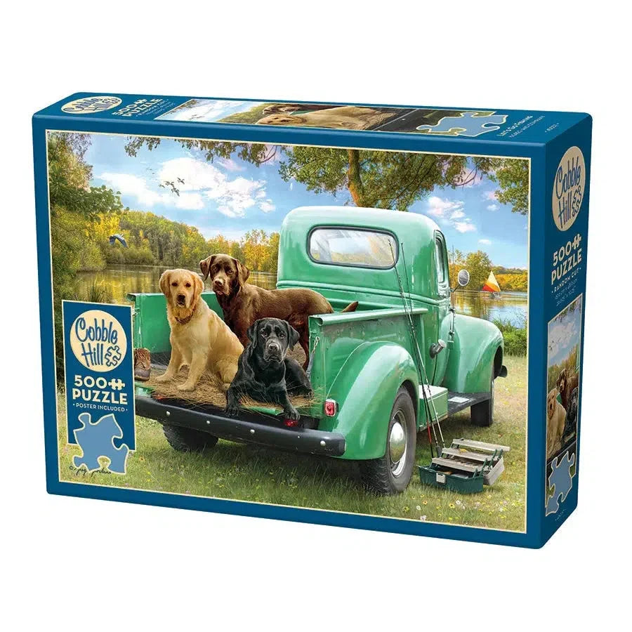 Let's Go Fishing 500 Piece Jigsaw Puzzle Cobble Hill