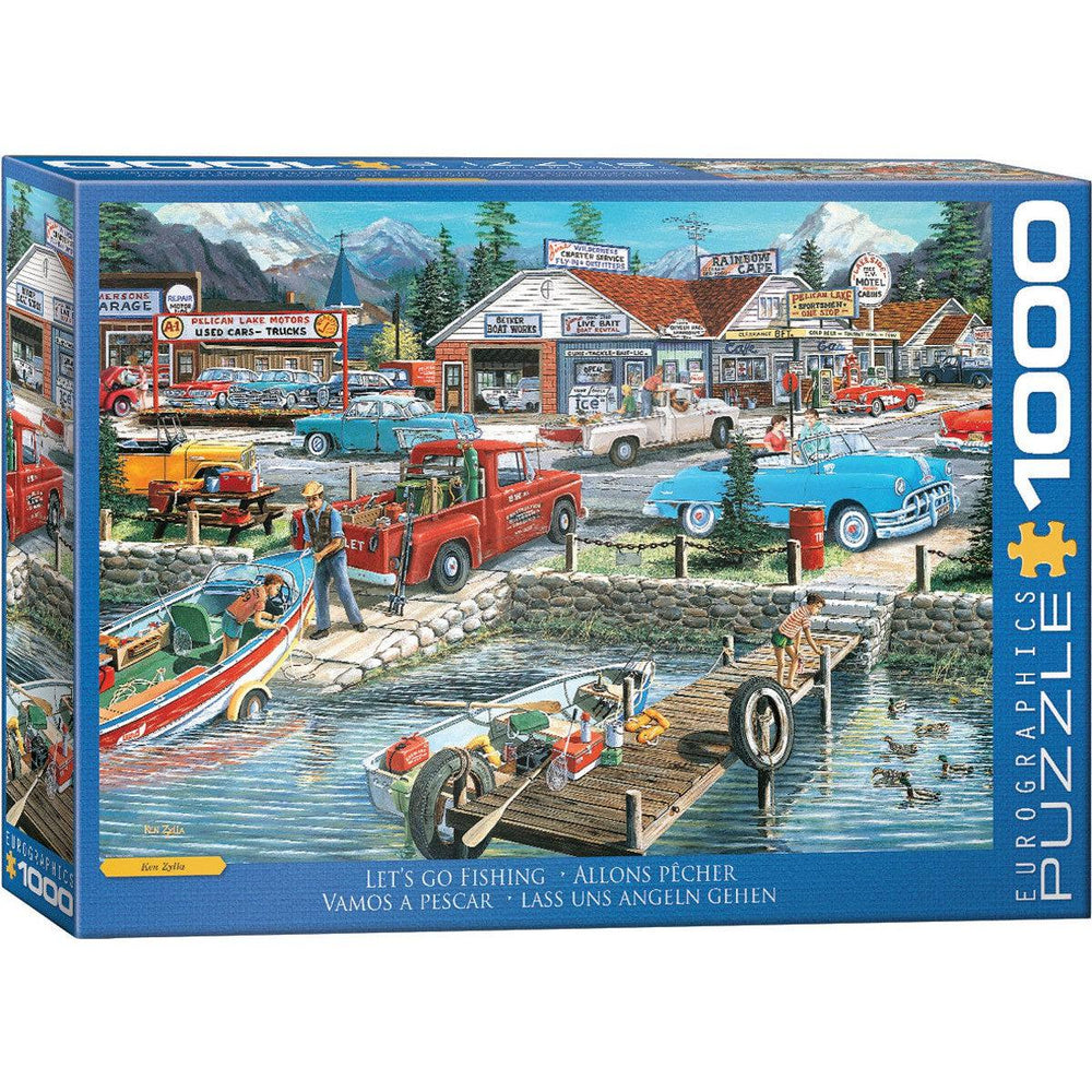 Let’s go Fishing 1000 Piece Jigsaw Puzzle Eurographics (ONLINE ORDER ONLY)