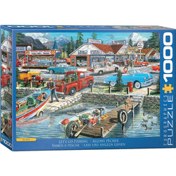 Let’s go Fishing 1000 Piece Jigsaw Puzzle Eurographics (ONLINE ORDER ONLY)