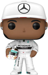 Formula 1 Lewis Hamilton with Helmet Funko Pop! Vinyl Figure #09 with Funko Protector (Online Order Only)