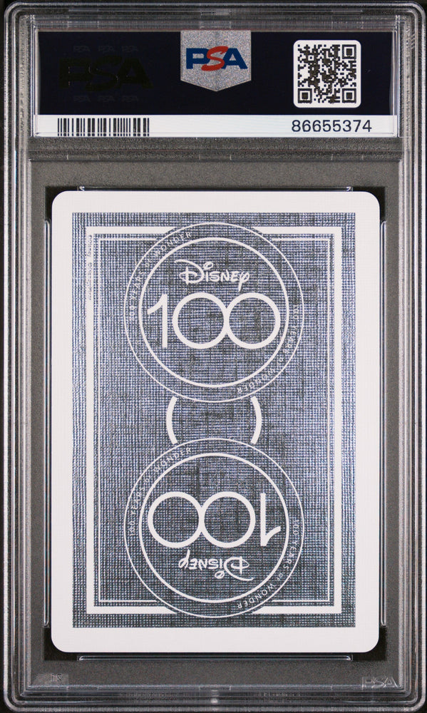 2023 DISNEY 100 PLAYING CARDS JASMINE 5 OF DIAMONDS PSA 10 (Online Order Only)