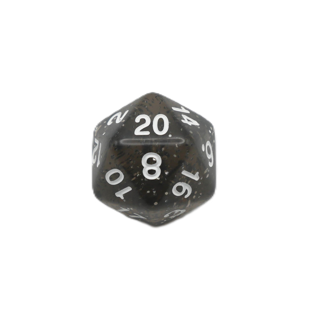 Essence of Licorice - 7 Piece DnD Dice Set | Acrylic RPG Gaming Dice (ONLINE ORDER ONLY)