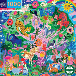 Life in a Tree 1000 Piece Jigsaw Puzzle eeBoo (ONLINE ORDER ONLY)
