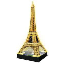 Light-Up Eiffel Tower 226 Piece 3D Jigsaw Puzzle Ravensburger (ONLINE ORDER ONLY)