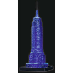 Light-Up Empire State Building 228 Piece 3D Jigsaw Puzzle Ravensburger (ONLINE ORDER ONLY)