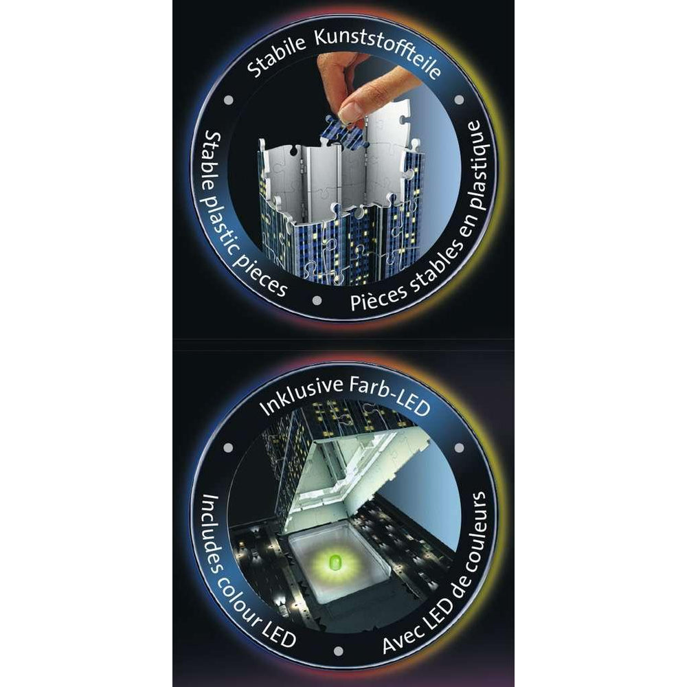 Light-Up Empire State Building 228 Piece 3D Jigsaw Puzzle Ravensburger (ONLINE ORDER ONLY)