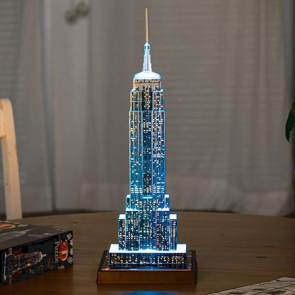 Light-Up Empire State Building 228 Piece 3D Jigsaw Puzzle Ravensburger (ONLINE ORDER ONLY)