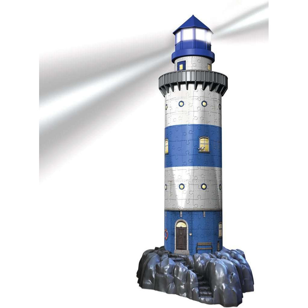 Light-Up Lighthouse 219 Piece 3D Jigsaw Puzzle Ravensburger (ONLINE ORDER ONLY)
