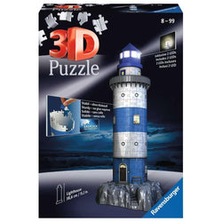 Light-Up Lighthouse 219 Piece 3D Jigsaw Puzzle Ravensburger (ONLINE ORDER ONLY)