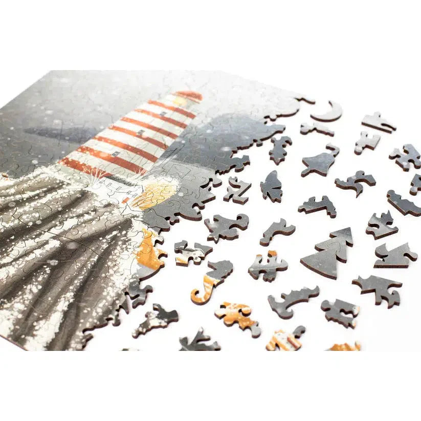 Lighthouse 250 Piece Wooden Jigsaw Puzzle Geek Toys (ONLINE ORDER ONLY)