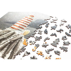 Lighthouse 250 Piece Wooden Jigsaw Puzzle Geek Toys (ONLINE ORDER ONLY)