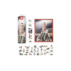 Lighthouse 250 Piece Wooden Jigsaw Puzzle Geek Toys (ONLINE ORDER ONLY)