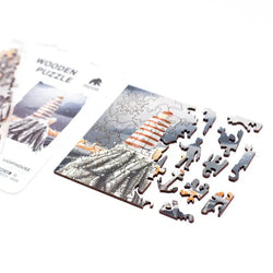 Lighthouse 40 Piece Mini Wooden Jigsaw Puzzle Geek Toys (ONLINE ORDER ONLY)