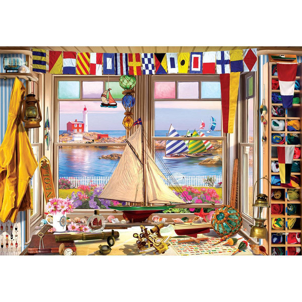 Lighthouse 550 Piece Jigsaw Puzzle in Tin Eurographics (ONLINE ORDER ONLY)