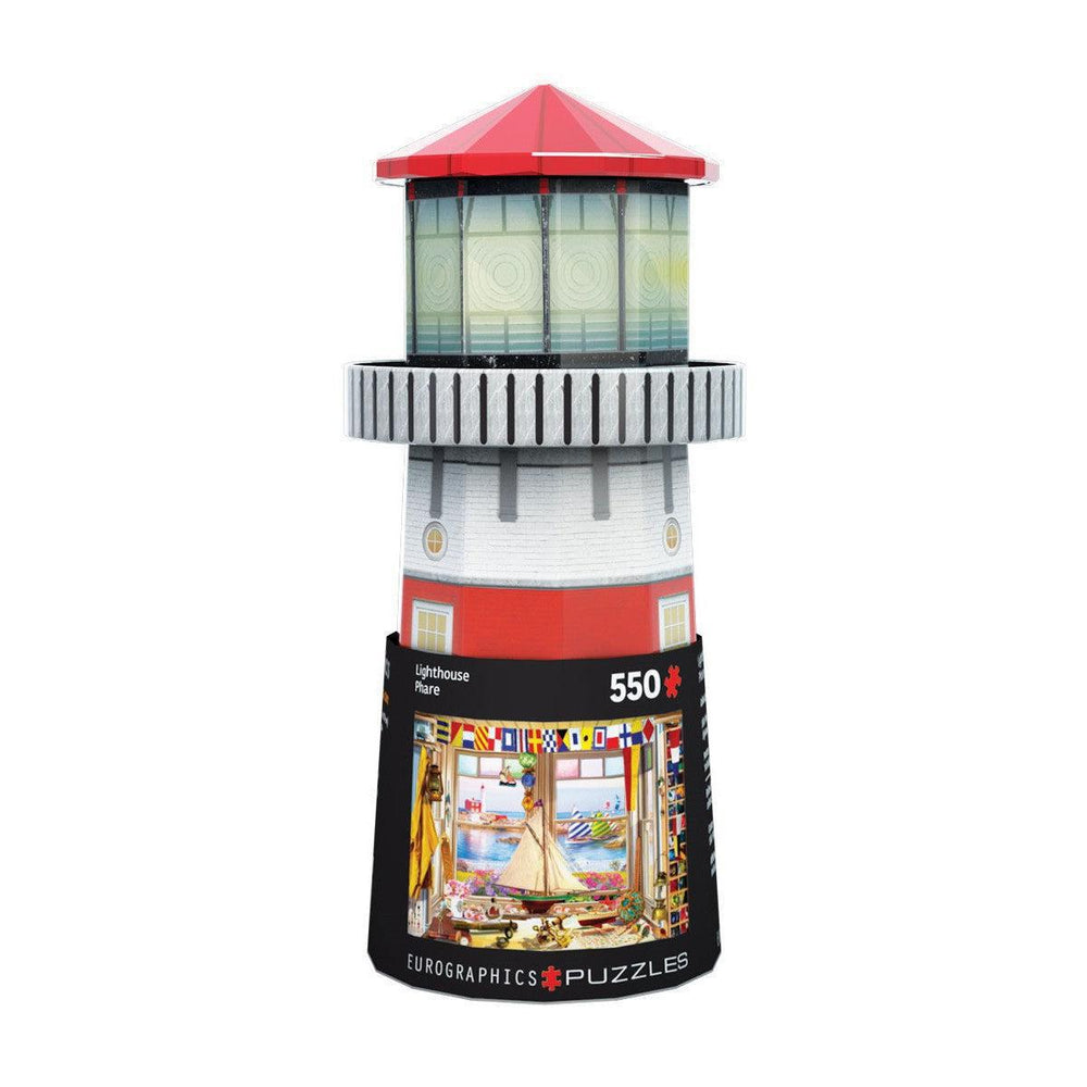 Lighthouse 550 Piece Jigsaw Puzzle in Tin Eurographics (ONLINE ORDER ONLY)
