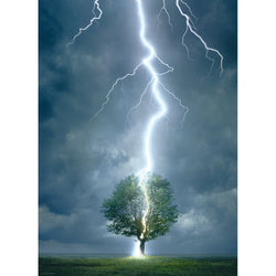Lightning Striking Tree 1000 Piece Jigsaw Puzzle Eurographics (ONLINE ORDER ONLY)