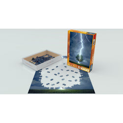 Lightning Striking Tree 1000 Piece Jigsaw Puzzle Eurographics (ONLINE ORDER ONLY)