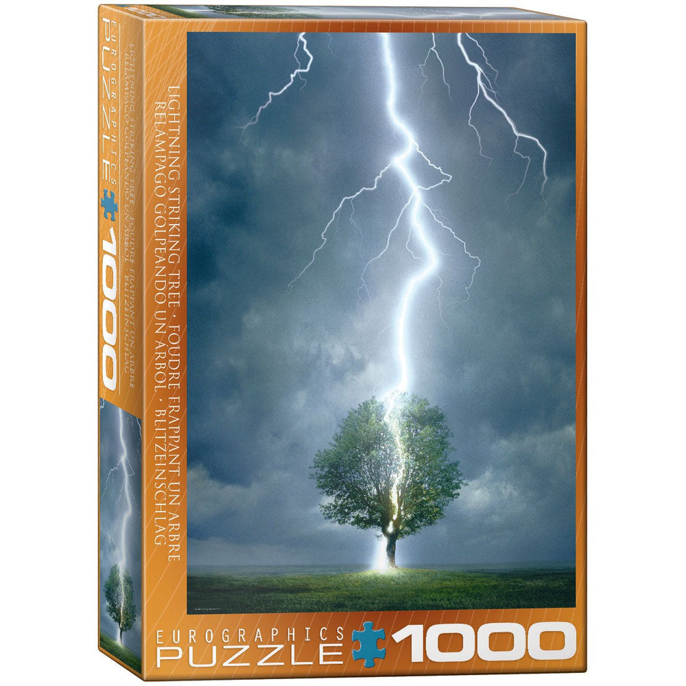 Lightning Striking Tree 1000 Piece Jigsaw Puzzle Eurographics (ONLINE ORDER ONLY)