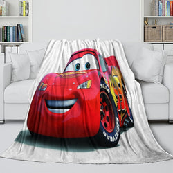 Lightning McQueen Blanket Flannel Pattern Throw Room Decoration (ONLINE ORDER ONLY)