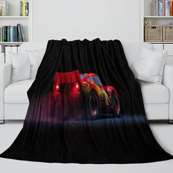 Lightning McQueen Blanket Flannel Throw Room Decoration (ONLINE ORDER ONLY)