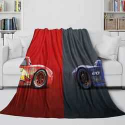Lightning McQueen Blanket Flannel Throw Room Decoration (ONLINE ORDER ONLY)
