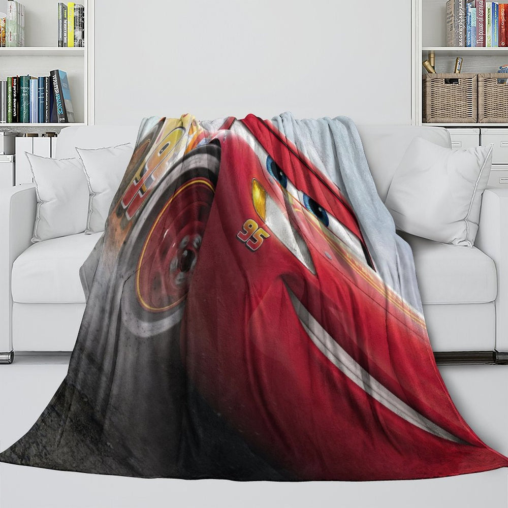 Lightning McQueen Blanket Flannel Throw Room Decoration (ONLINE ORDER ONLY)