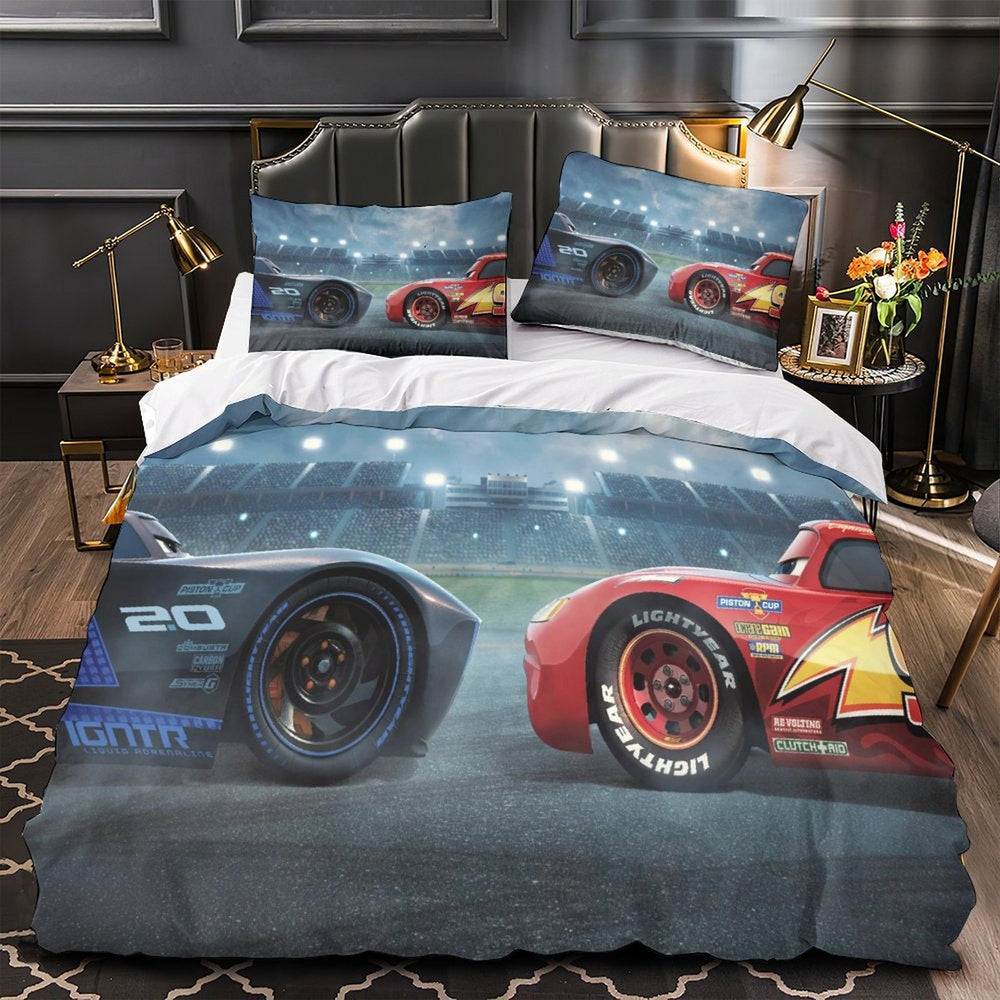 Lightning McQueen Duvet Cover Bedding Set Without Filler (ONLINE ORDER ONLY)