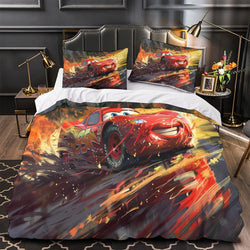 Lightning McQueen Duvet Cover Pattern Bedding Set Without Filler (ONLINE ORDER ONLY)