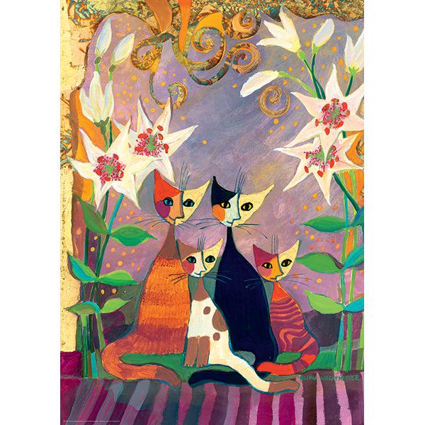 Lilies 1000 Piece Jigsaw Puzzle Heye (ONLINE ORDER ONLY)