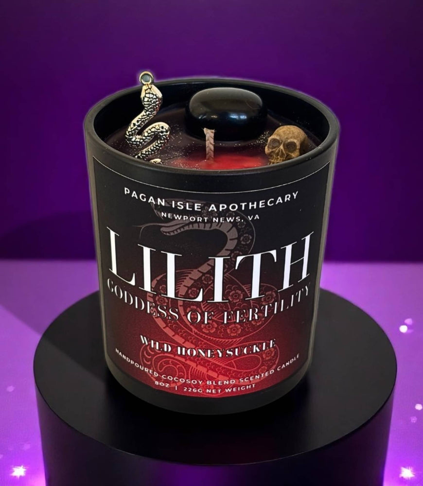 Lilith Crystal Candle (ONLINE ORDER ONLY)