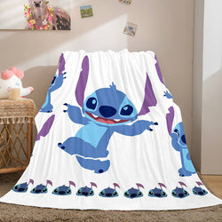 Lilo Stitch 2: Stitch Has A Glitch Flannel Fleece Throw Blanket Set (Online Order Only)