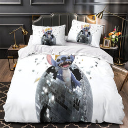 Lilo & Stitch 2025 Bedding Set Pattren Quilt Duvet Cover Without Filler (Online Order Only)