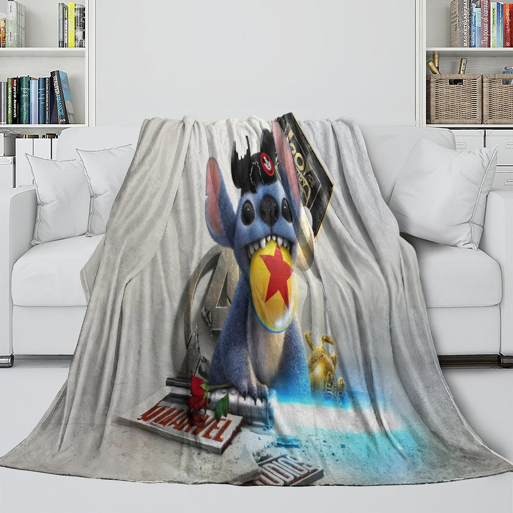 Lilo & Stitch 2025 Blanket Flannel Throw Kids Room Decoration (Online Order Only)