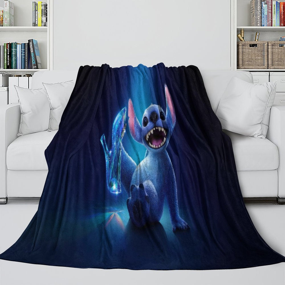 Lilo & Stitch 2025 Blanket Flannel Throw Kids Room Decoration (Online Order Only)