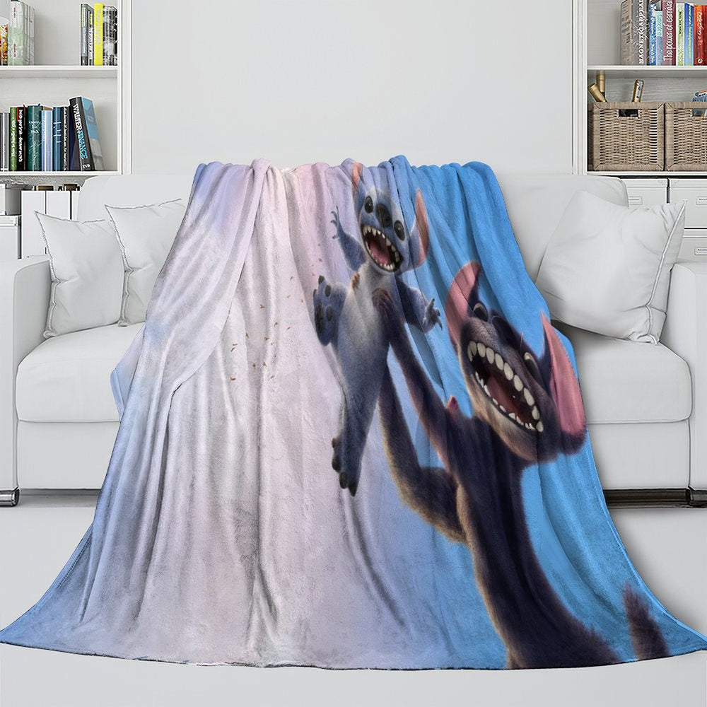 Lilo & Stitch 2025 Blanket Flannel Throw Kids Room Decoration (Online Order Only)