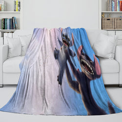 Lilo & Stitch 2025 Blanket Flannel Throw Kids Room Decoration (Online Order Only)
