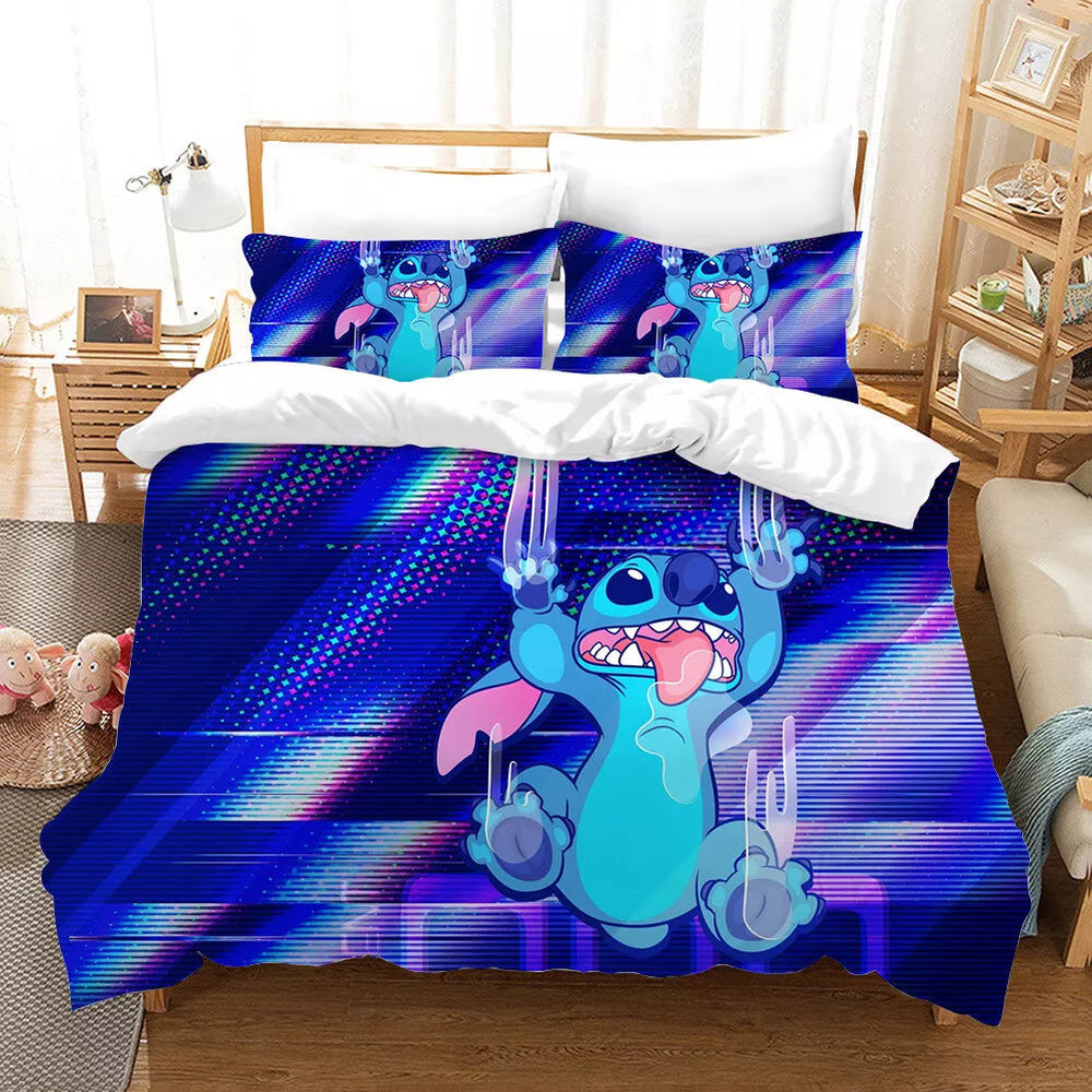 Lilo & Stitch Bedding Set Pattern Quilt Cover Without Filler (Online Order Only)