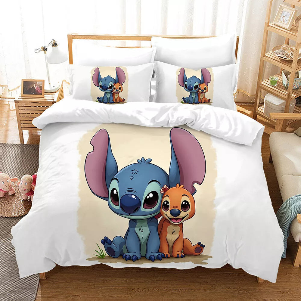 Lilo & Stitch Bedding Set Pattern Quilt Cover Without Filler (Online Order Only)