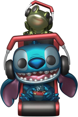 Lilo & Stitch Gamer Stitch Metallic Funko Pop! Vinyl Figure Plus #1564 with Funko Protector (Online Order Only)