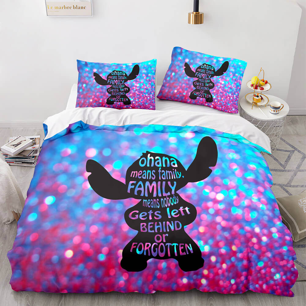 Lilo and Stitch Cosplay Bedding Set Quilt Covers (Online Order Only)