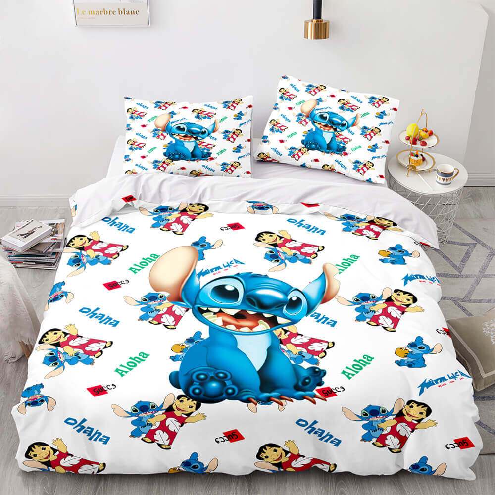 Lilo and Stitch Cosplay Bedding Set Quilt Covers (Online Order Only)
