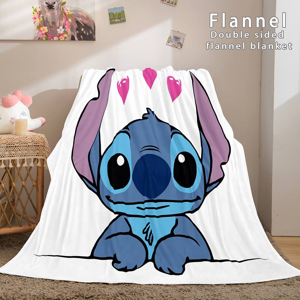 Lilo and Stitch Flannel Fleece Blanket (Online Order Only)