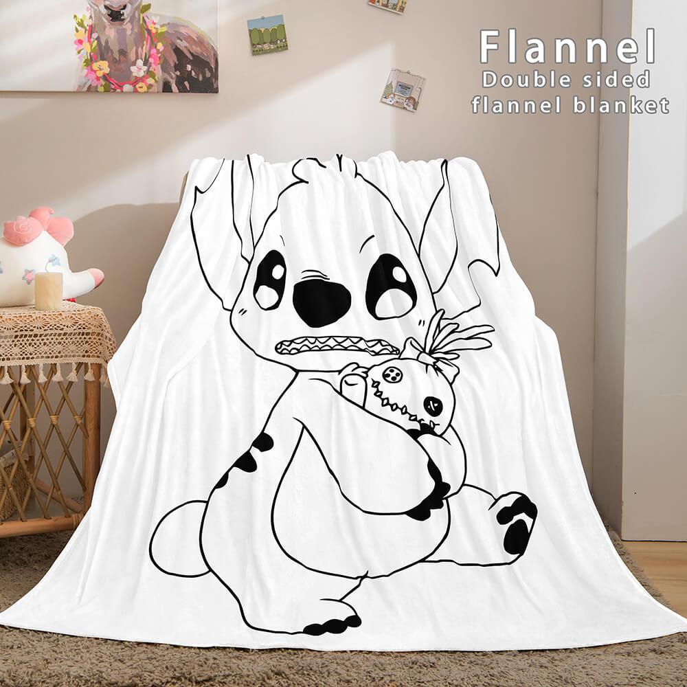 Lilo and Stitch Flannel Fleece Blanket (Online Order Only)