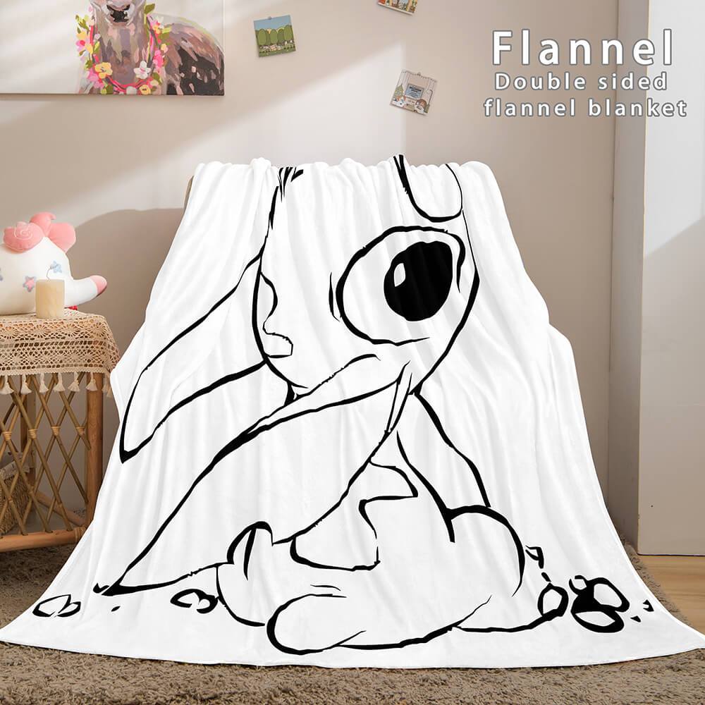 Lilo and Stitch Flannel Fleece Blanket (Online Order Only)
