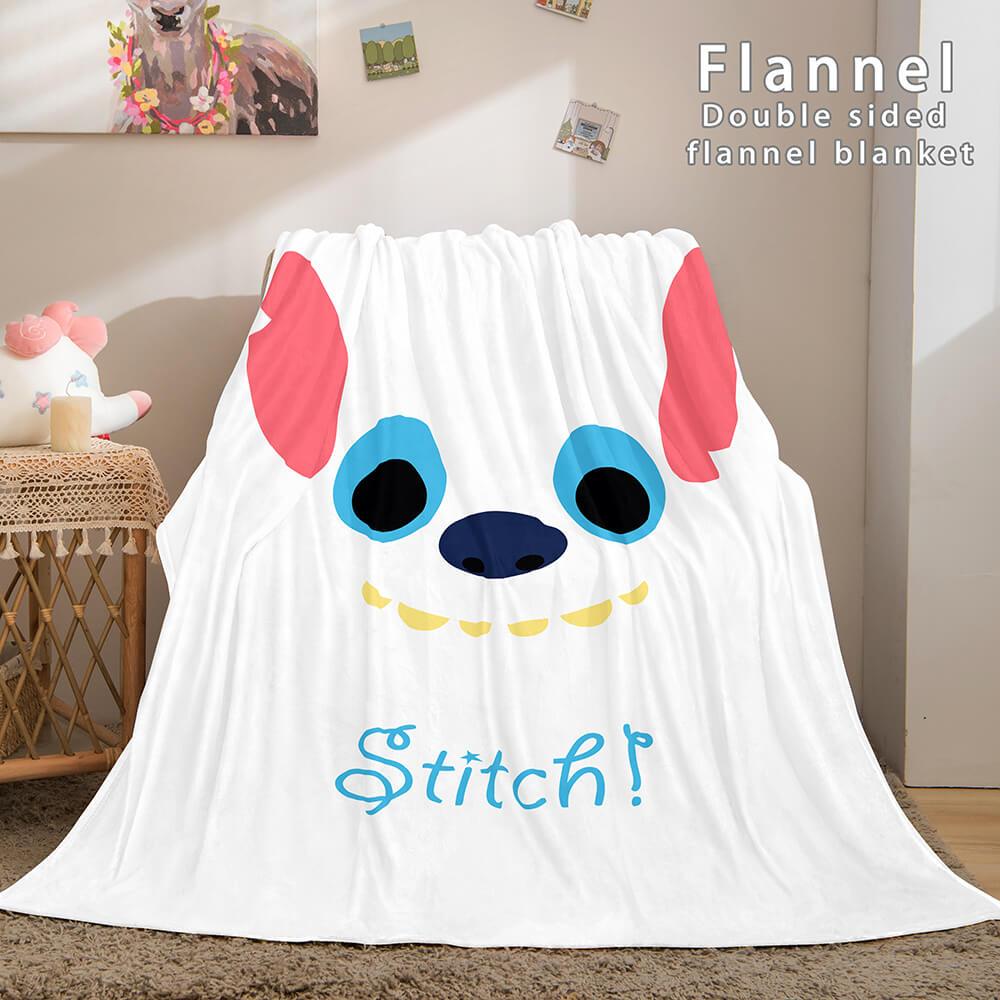 Lilo and Stitch Flannel Fleece Blanket (Online Order Only)
