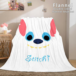 Lilo and Stitch Flannel Fleece Blanket (Online Order Only)