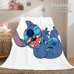 Lilo and Stitch Ohana Flannel Fleece Blanket (Online Order Only)