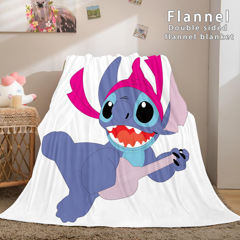 Lilo and Stitch Ohana Flannel Fleece Blanket (Online Order Only)